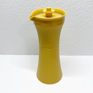 Vintage Tupperware Dressing Cruet Harvest Gold